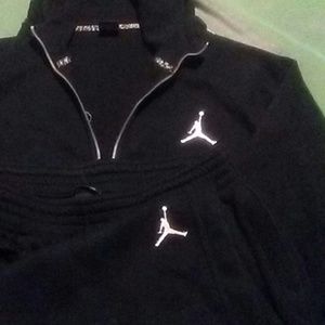 Jordan hooded jogging suit XL